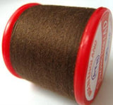 Strong Sewing Thread Dark Brown 161 Multi Purpose,70% polyester, 30% cotton - Ribbonmoon