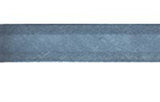 BB233 16mm Steel Blue 100% Cotton Bias Binding - Ribbonmoon