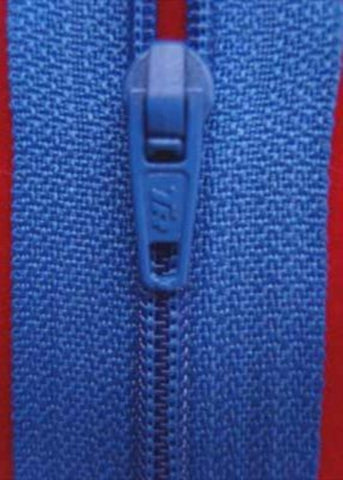 Z1314 36cm Royal Blue Nylon No.3 Closed End Zip - Ribbonmoon