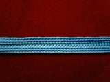 FT1527 6mm Deep Saxe Blue Silky Sheen Soft Braid - Ribbonmoon
