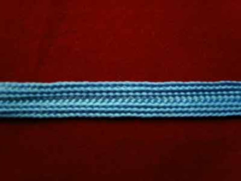 FT1527 6mm Deep Saxe Blue Silky Sheen Soft Braid - Ribbonmoon