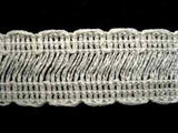 FT1538 22mm Bridal White Soft Braid Trimming - Ribbonmoon