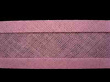 BB240 25mm Baby Pink 100% Cotton Bias Binding Tape - Ribbonmoon