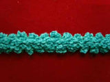 FT886 9mm Deep Turquoise Blue Soft Braid Trimming