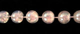 PT137 8mm Clear Iridescent Strung Pearl / Bead String Trimming - Ribbonmoon