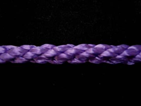 C305 6mm Crepe Cord by British Trimmings, Deep Lilac 5400 - Ribbonmoon