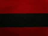 WTAPE03 20mm Black Herringbone Twill Tape 100% Cotton Webbing - Ribbonmoon