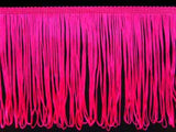 FT1765 15cm Fluorescent Pink Looped Dress Fringe - Ribbonmoon