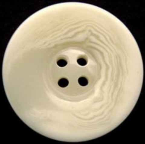 B10061 27mm Tonal Ivory Chunky 4 Hole Button - Ribbonmoon
