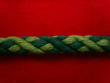 C103 10mm Forest and Pale Leaf Green Furnishing Cord - Ribbonmoon