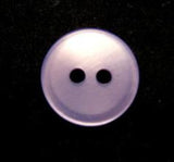 B7676 14mm Orchid Pearlised Polyester 2 Hole Button - Ribbonmoon