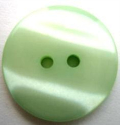 B10030 23mm Mint Green Pearlised Shadow Stripe 2 Hole Button