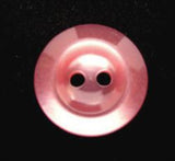 B8029 16mm Dark Rose Pink Polyester 2 Hole Button - Ribbonmoon