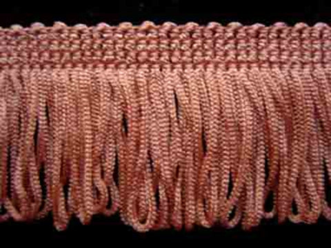 FT1895 38mm Pale Dusky Pink Dense Looped Dress Fringe - Ribbonmoon