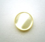 B16114 12mm Lemon Pearlised Polyester Shank Button - Ribbonmoon