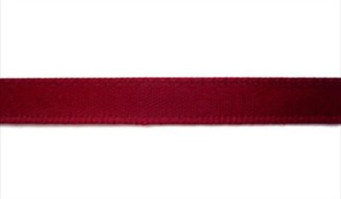 R5983 7mm Burgundy Double Face Satin Ribbon - Ribbonmoon