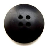 B10850 20mm Black Soft Sheen 4 Hole Button - Ribbonmoon