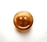 B17498 14mm Tonal Browns High Gloss 4 Hole Button - Ribbonmoon