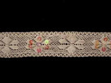 L237 31mm Ivory Falt Lace with Sequins - Ribbonmoon