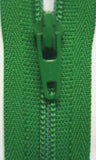 Z3412 YKK 56cm Deep Green Nylon No.3 Closed End Zip - Ribbonmoon