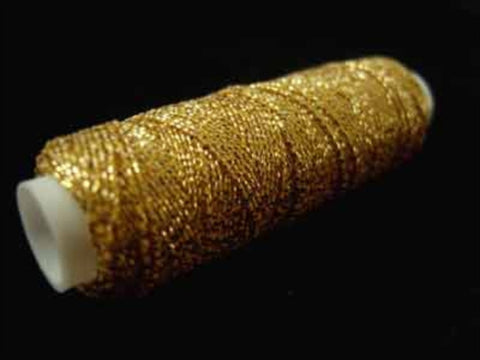SHIRRING67 Metallic Gold Shirring Elastic, 20 Metre Spool - Ribbonmoon