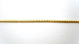 C330 1mm Metallic Gold Decorative Cord