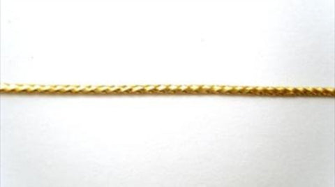 C330 1mm Metallic Gold Decorative Cord
