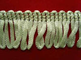 FT894 23mm Pale Mint Green Looped Dress Fringe - Ribbonmoon
