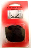 Bra Strap White Comfort Pads, One Pair