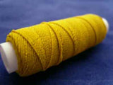 SHIRRING63 Burnt Yellow Shirring Elastic, 20 Metre Spool - Ribbonmoon