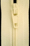 Z3793 20cm Ivory Nylon No.3 Closed End Zip - Ribbonmoon