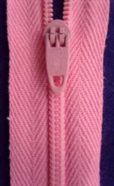 46cm Dark Rose Pink Nylon No.3 Closed End Zip – Ribbonmoon