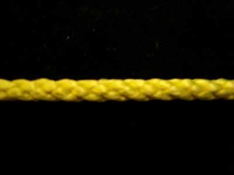 C404 4mm Lacing Cord by British Trimmings, Sunny Lime - Ribbonmoon