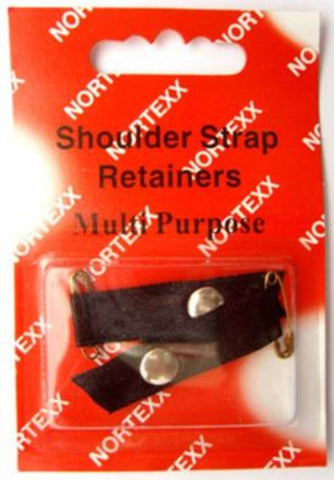 Black Multi Purpose Shoulded Strap Retainer