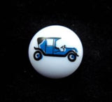 B12476 15mm Car Design Childrens Shank Picture Button - Ribbonmoon