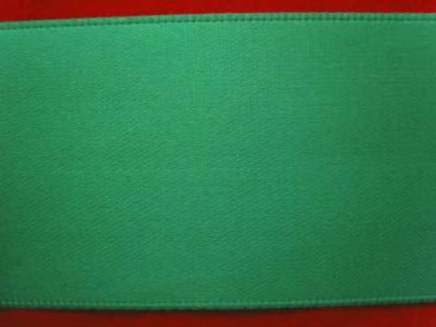 R1832 37mm Dusky Parakeet Green Double Faced Satin Ribbon by Offray - Ribbonmoon