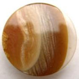 B16415 22mm Tonal Browns and Clear Pearlised Shimmer Shank Button - Ribbonmoon