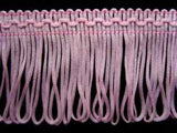 FT1904 52mm Pale Baby Pink Looped Fringe on a Decorated Braid - Ribbonmoon