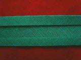 BB232 16mm Jade Green 100% Cotton Bias Binding - Ribbonmoon