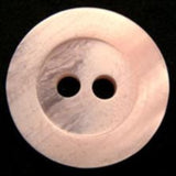 B13639 23mm Frosted Pale Pink 2 Hole Button - Ribbonmoon