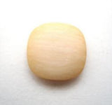 B16431 17mm Frosted Peach Bone Sheen Shank Button - Ribbonmoon