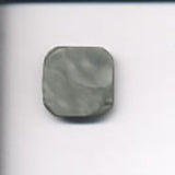 B6020 18mm Shimmery Tonal Grey Button, Hole Built into the Back - Ribbonmoon