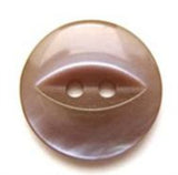 B5676 16mm Platinum Beige 2 Hole Polyester Fish Eye Button