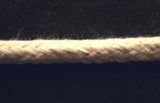 PCNAT15 7mm Natural Cream Unbleached Cotton Piping Cord - Ribbonmoon