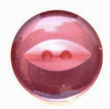 B5677 19mm Mauve Pink 2 Hole Polyester Fish Eye Button - Ribbonmoon