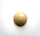 B11041 11mm Honey Beige Domed Honeycomb Shank Button - Ribbonmoon