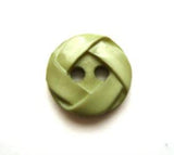 B9088 13mm Avacado Green Matt and Gloss 2 Hole Button - Ribbonmoon