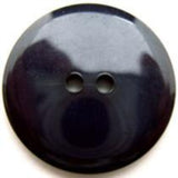 B12829 25mm Deep Navy High Gloss 2 Hole Button - Ribbonmoon