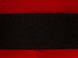 EB30 32mm Plush Black Elastic. - Ribbonmoon