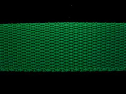 WEB10 20mm Deep Emerald Green Polypropylene Webbing - Ribbonmoon